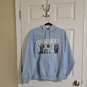Taylor Swift Light Blue Midnights Era Hoodie